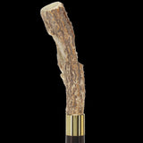 Carved Bison Antler Buffalo Bone: Collector Cane - Limited Supply Bone Handles - Tophatter Daily Deals