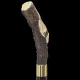 Carved Bison Antler Buffalo Bone: Collector Cane - Limited Supply Bone Handles - Tophatter Daily Deals
