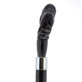 Bison Dark Buffalo Horn Handle Collector Cane w/Custom Shaft and Collar Bone Handles - Tophatter Daily Deals