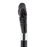 Bison Dark Buffalo Horn Handle Collector Cane w/Custom Shaft and Collar Bone Handles - Tophatter Daily Deals