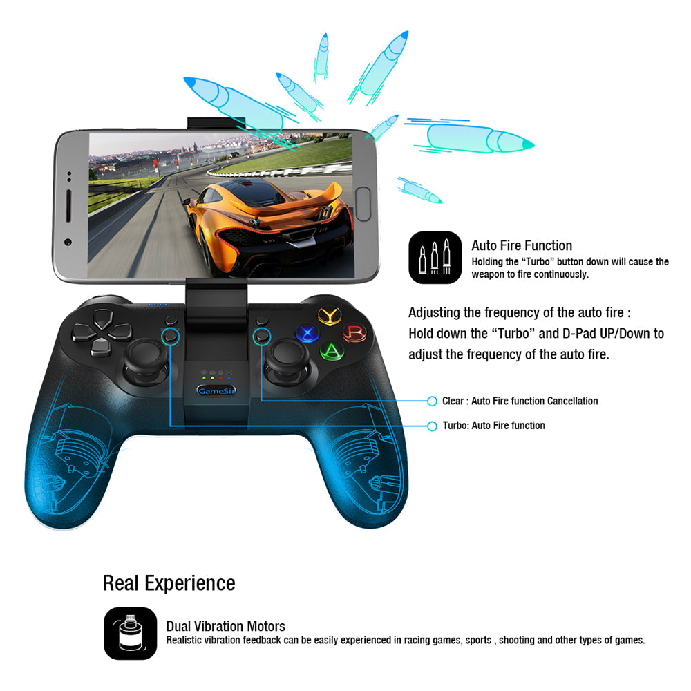Bluetooth mobile gamepad 0 - Tophatter Daily Deals