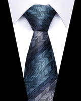 Men's Neckties - Formal Classic Patterned Tie (50 Style Options) Abstract Chevron Pattern Belts & Ties - Tophatter Daily Deals