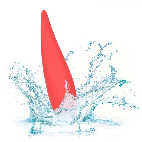 Red Hot Ember Silicone Vibrator Vibrator - Tophatter Daily Deals