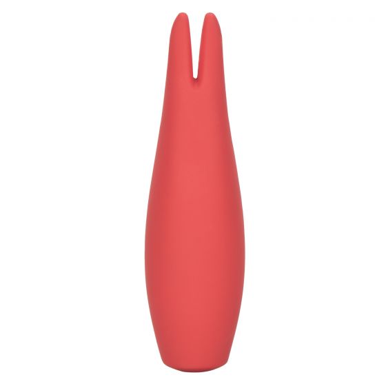 Red Hot Flare Silicone Vibrator Vibrator - Tophatter Daily Deals