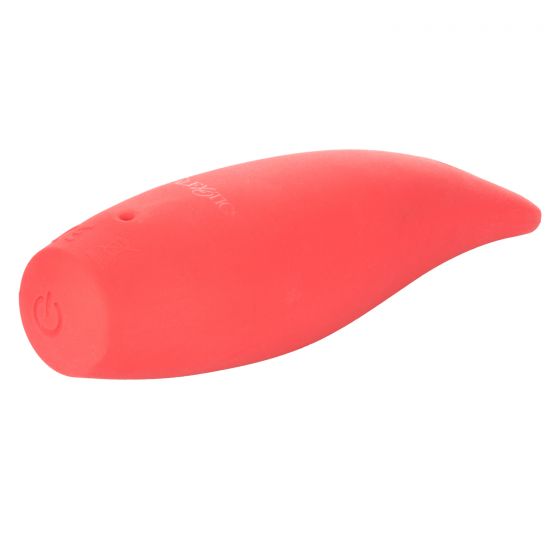 Red Hot Flare Silicone Vibrator Vibrator - Tophatter Daily Deals