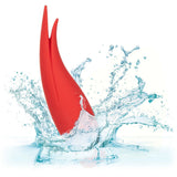 Red Hot Sizzle Silicone Vibrator Vibrator - Tophatter Daily Deals