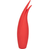Red Hot Sizzle Silicone Vibrator Vibrator - Tophatter Daily Deals