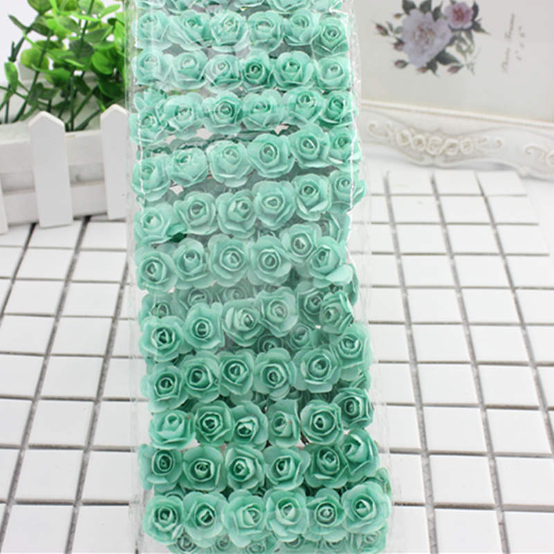 Artificial Flower Festive Home Gift Box Wedding Candy Box Decoration Tiffany Blue 0 - Tophatter Daily Deals