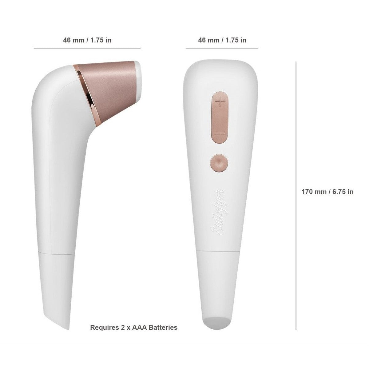Satisfyer 2 Next Generation Clitoral Stimulator in White Clitoral Stimulator - Tophatter Daily Deals