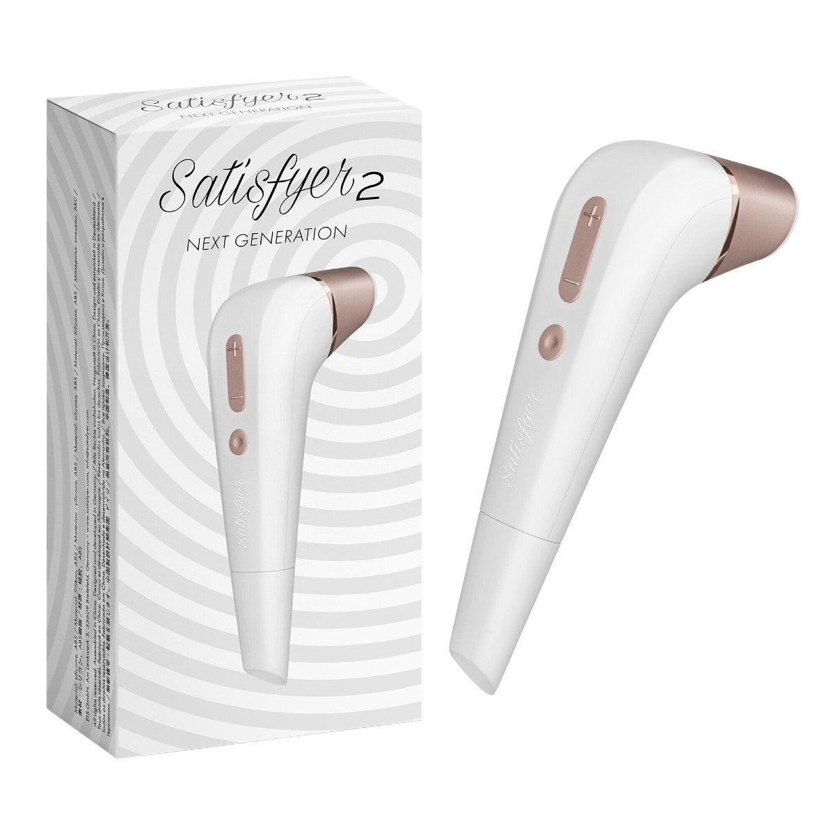 Satisfyer 2 Next Generation Clitoral Stimulator in White Clitoral Stimulator - Tophatter Daily Deals