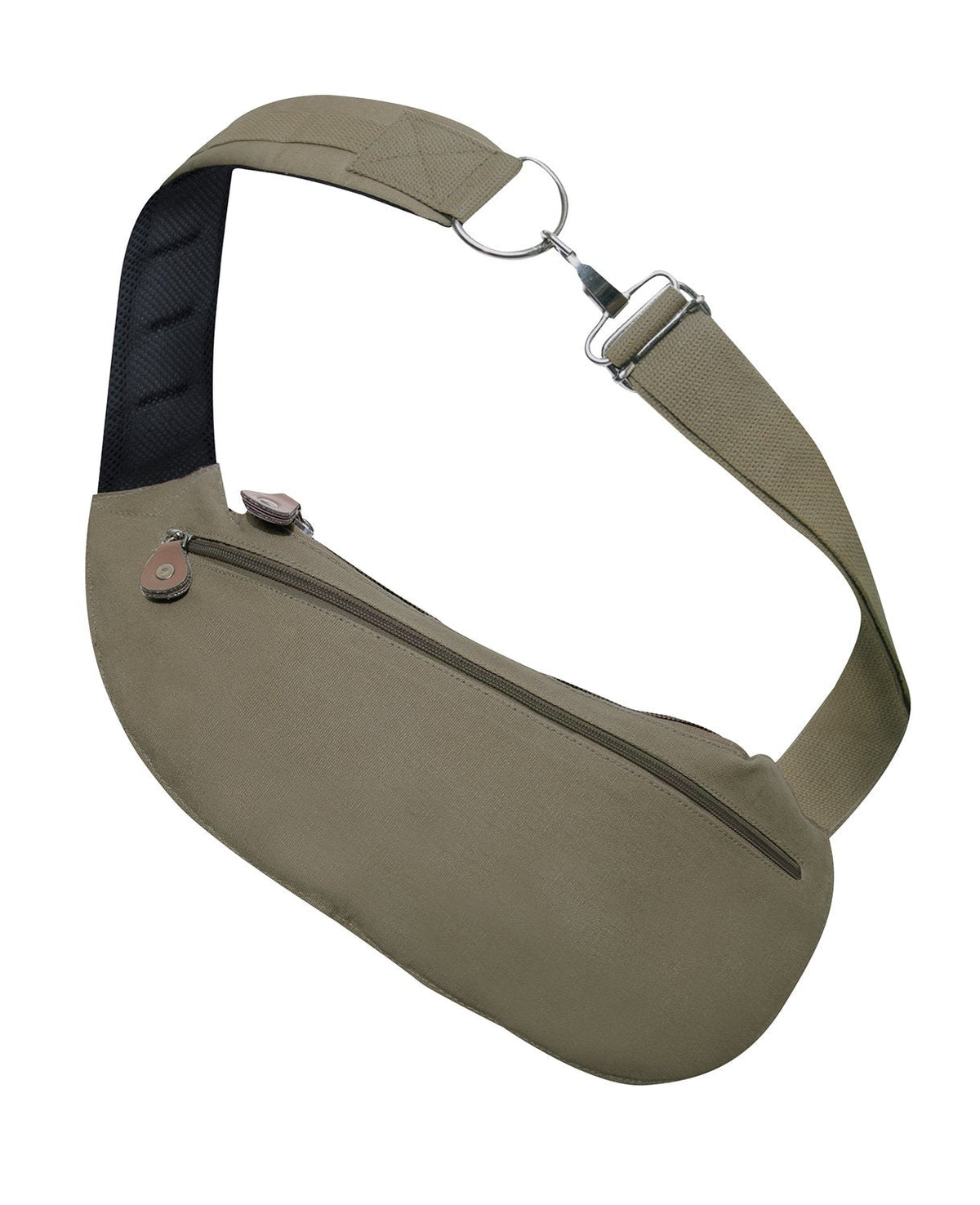 Rothco Crossbody Canvas Sling Bag - Vintage Olive Drab - Tophatter Daily Deals