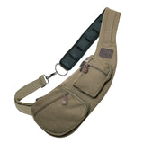 Rothco Crossbody Canvas Sling Bag - Vintage Olive Drab - Tophatter Daily Deals
