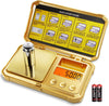Fuzion Gram Scale 200g/0.01g, Jewelry Digital Pocket Herb Scale with 6 Modes, 50g Weight Included Collectible Weapons - Tophatter Daily Deals