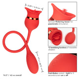 Casanova French Kiss – Dual Motor Vibrating Bullet Teaser Vibrator > Vibrators > Finger Vibrators - Tophatter Daily Deals