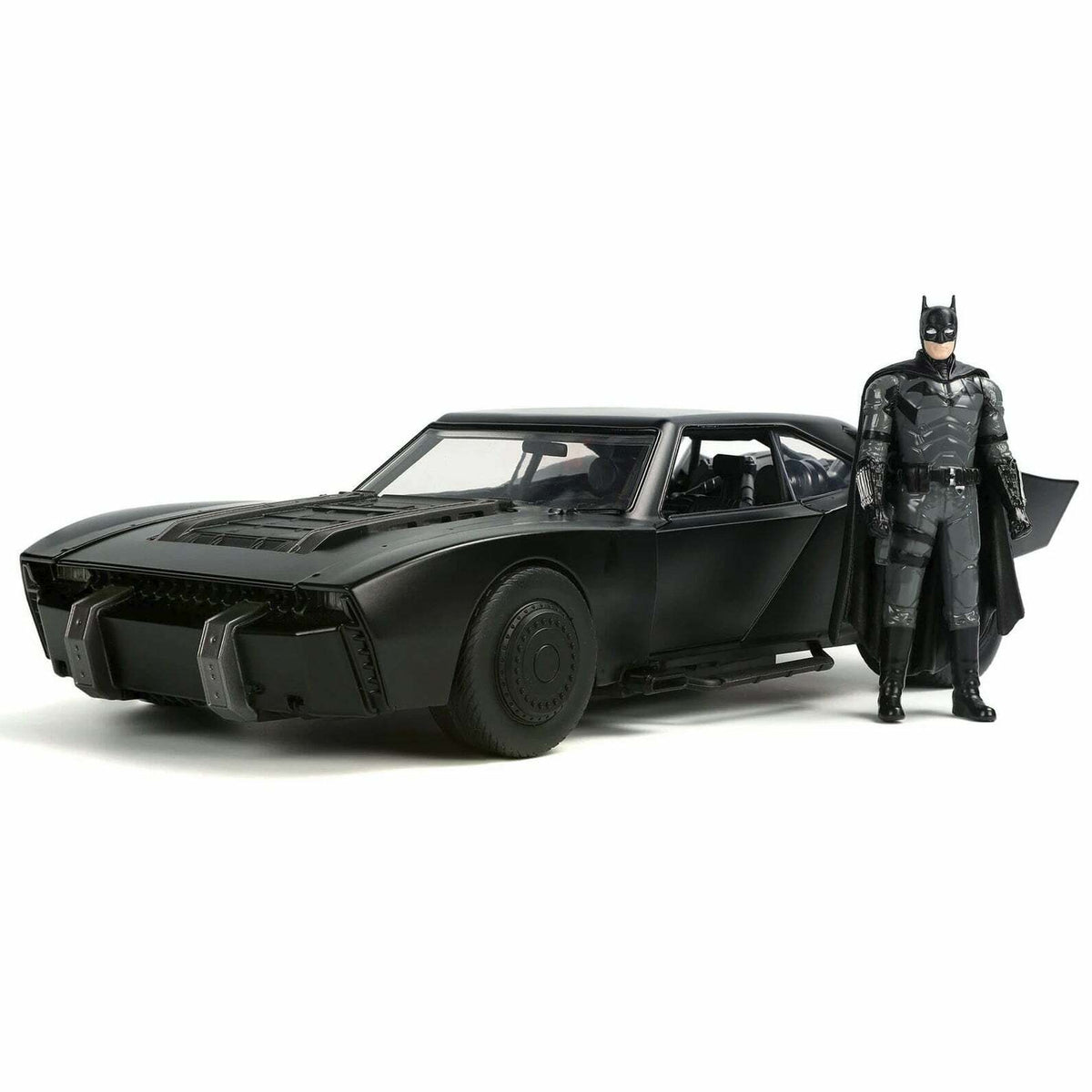 The Batman – 1:24 Batmobile with Batman Figure Collectible Figure - Tophatter Daily Deals