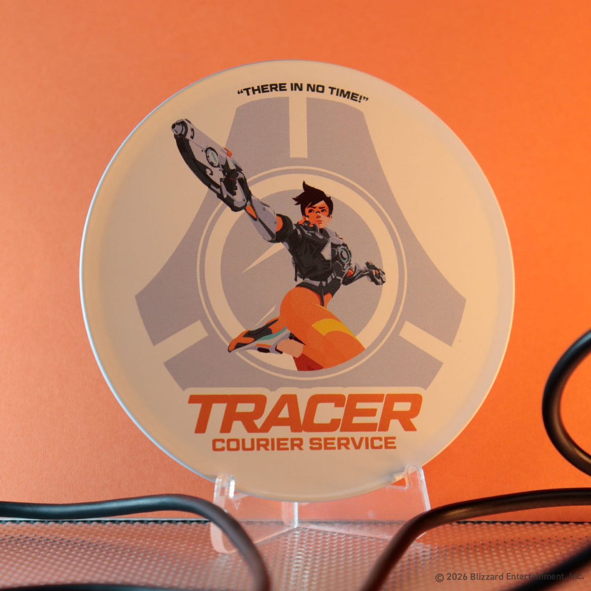 Overwatch - Set of Four Printed Metal Coasters Coaster - Tophatter Daily Deals