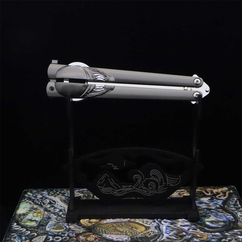 Metal Predator & Alien Balisong Bottle Opener - Tophatter Daily Deals