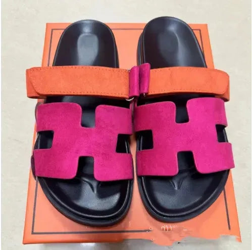 Velcro Casual Thick Bottom For Outdoors Sandals For Women Rose Red Humidifier - Tophatter Daily Deals