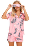 Printed Button Up Short Sleeve Top and Shorts Lounge Set Loungewear Sets Apparel & Accessories H#Y HOT DEALS HOME PAGE Lingerie Sleepwear Loungewear Loungewear Sets New Deals Sexy sexy lingerie Ship From Overseas Ship from USA Sleep Sleepwear Sleepwear & Loungewear USA USA STOCK - Tophatter Daily Deals And Savings