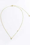 V To Z Zircon 925 Sterling Silver Necklace Necklaces - Tophatter Daily Deals