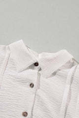 Collared Neck Short Sleeve Mini Dress Casual Dresses - Tophatter Daily Deals