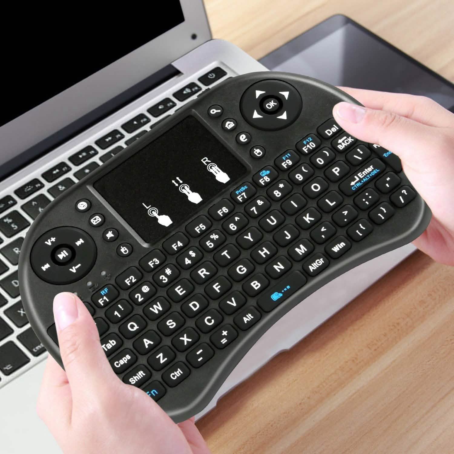 2.4G Mini Wireless Keyboard Touchpad Computer Accessories - Tophatter Daily Deals