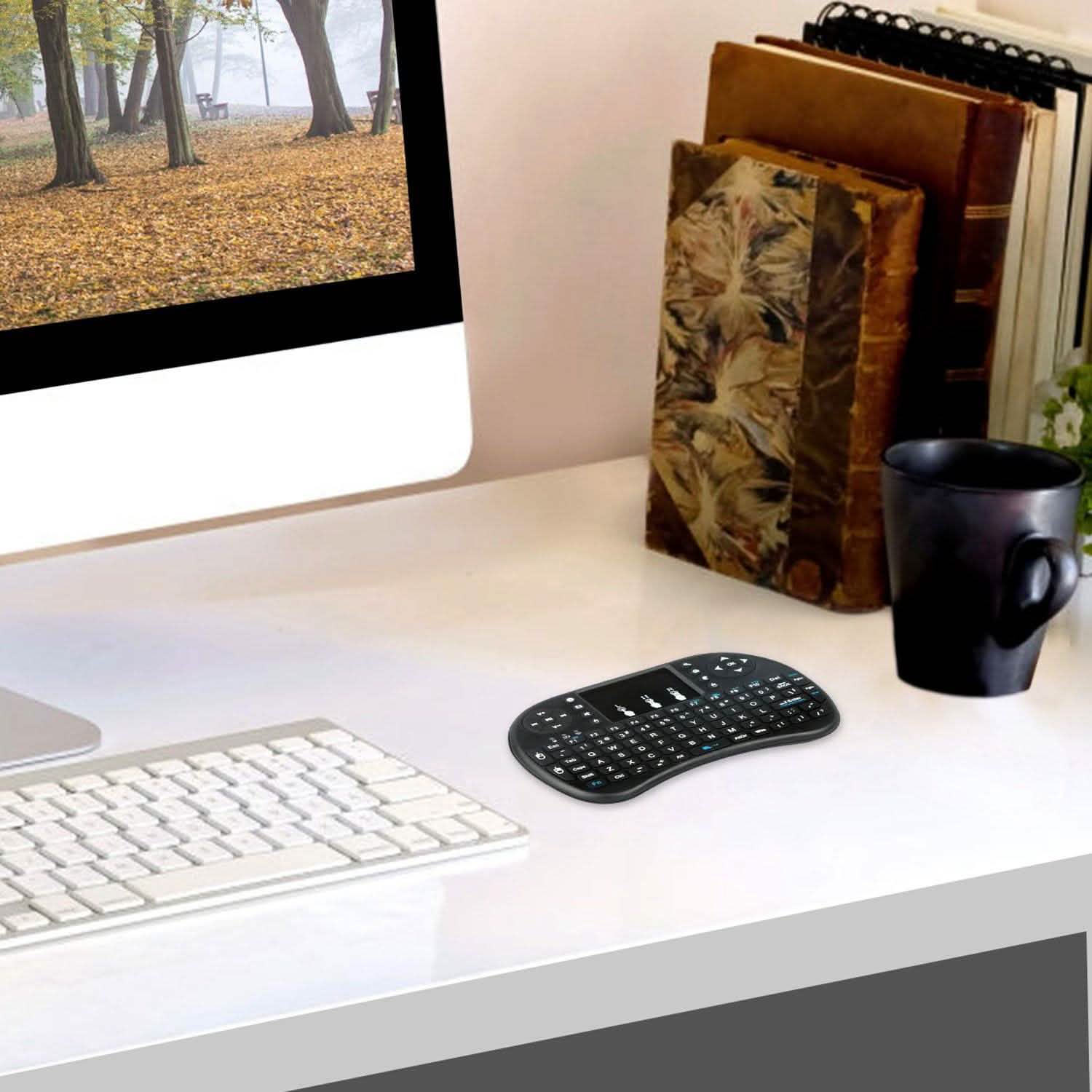 2.4G Mini Wireless Keyboard Touchpad Computer Accessories - Tophatter Daily Deals