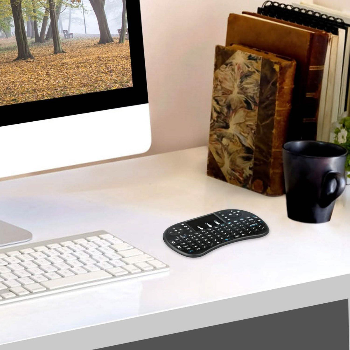 2.4G Mini Wireless Keyboard Touchpad Computer Accessories - Tophatter Daily Deals