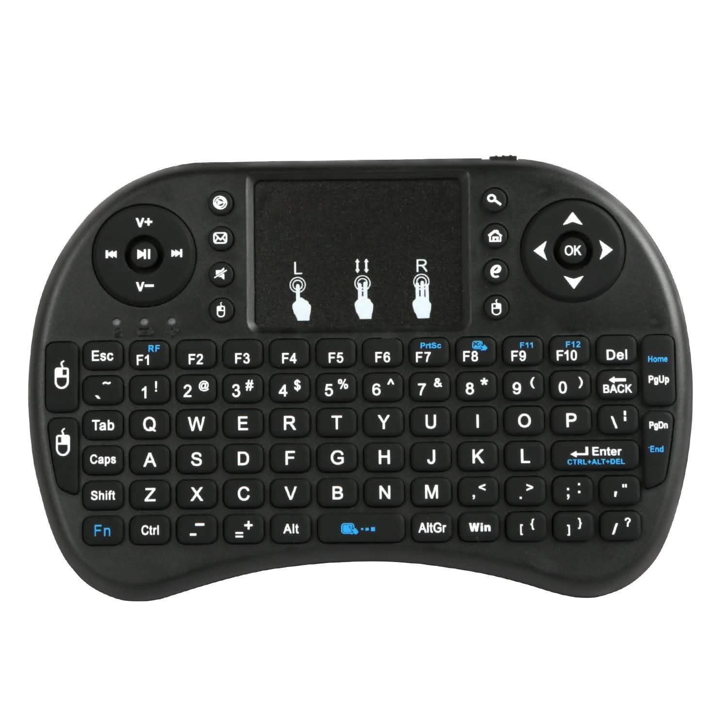 2.4G Mini Wireless Keyboard Touchpad Computer Accessories - Tophatter Daily Deals