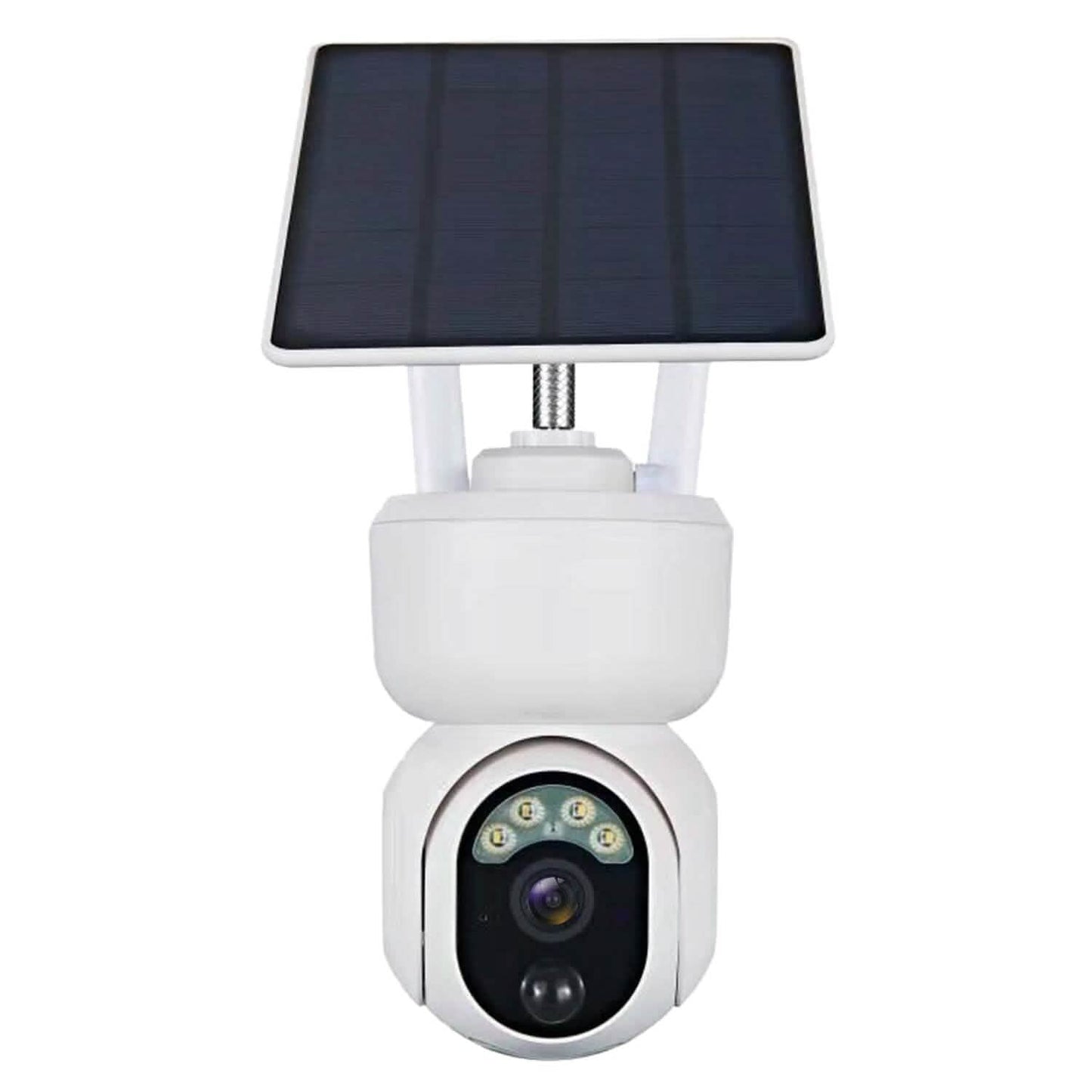 2.4G Wifi Solar Wireless 1080P Surveillance Camera with Flood Light Night Vision Smart Home & Security - Tophatter Daily Deals