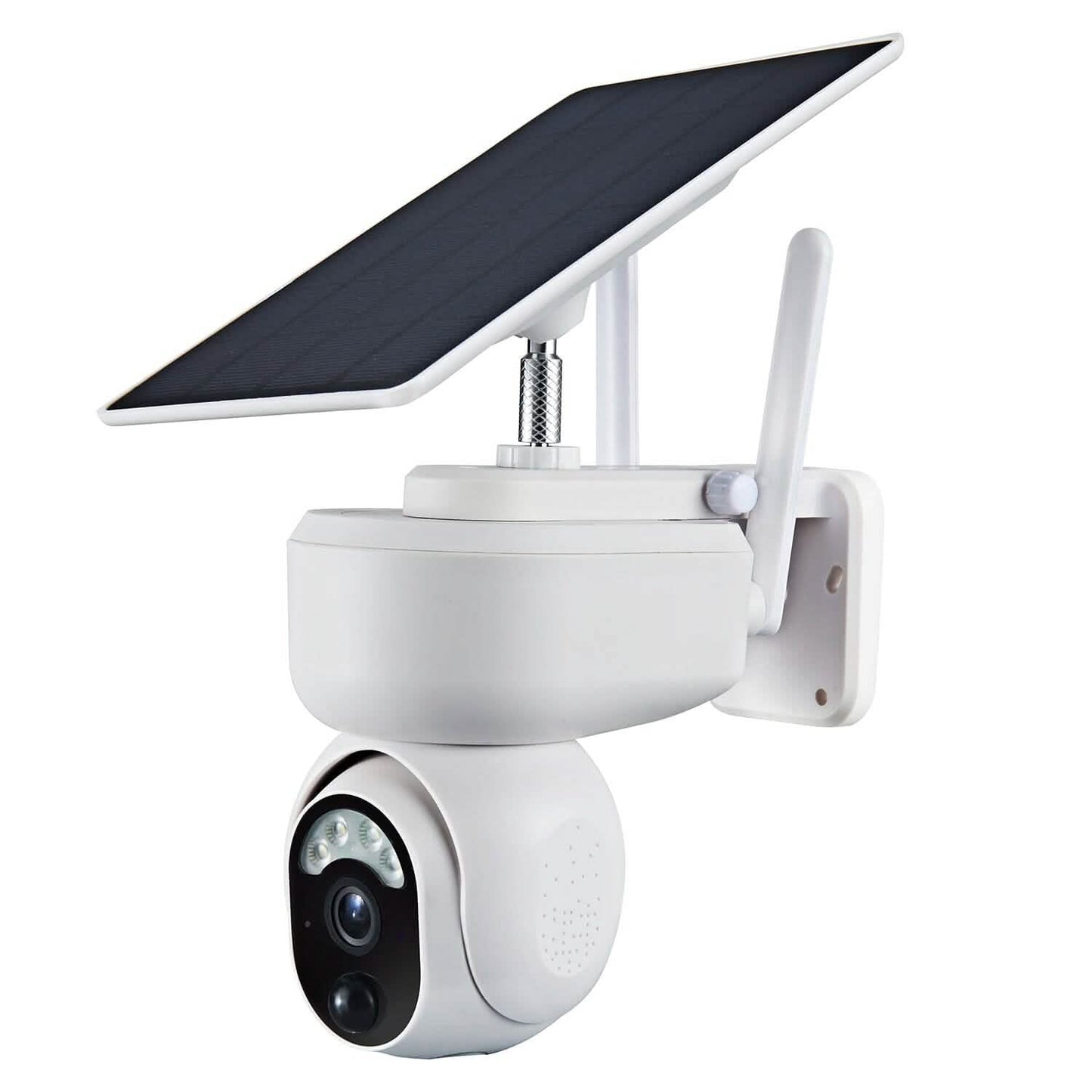 2.4G Wifi Solar Wireless 1080P Surveillance Camera with Flood Light Night Vision Smart Home & Security - Tophatter Daily Deals