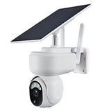 2.4G Wifi Solar Wireless 1080P Surveillance Camera with Flood Light Night Vision Smart Home & Security - Tophatter Daily Deals