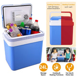 24L 12V Car Portable Refrigerator Travel Cooler Automotive - Tophatter Daily Deals