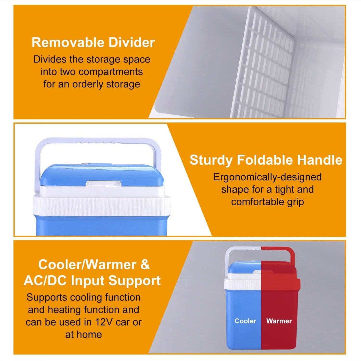 24L 12V Car Portable Refrigerator Travel Cooler Automotive - Tophatter Daily Deals