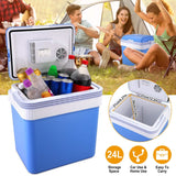 24L 12V Car Portable Refrigerator Travel Cooler Automotive - Tophatter Daily Deals