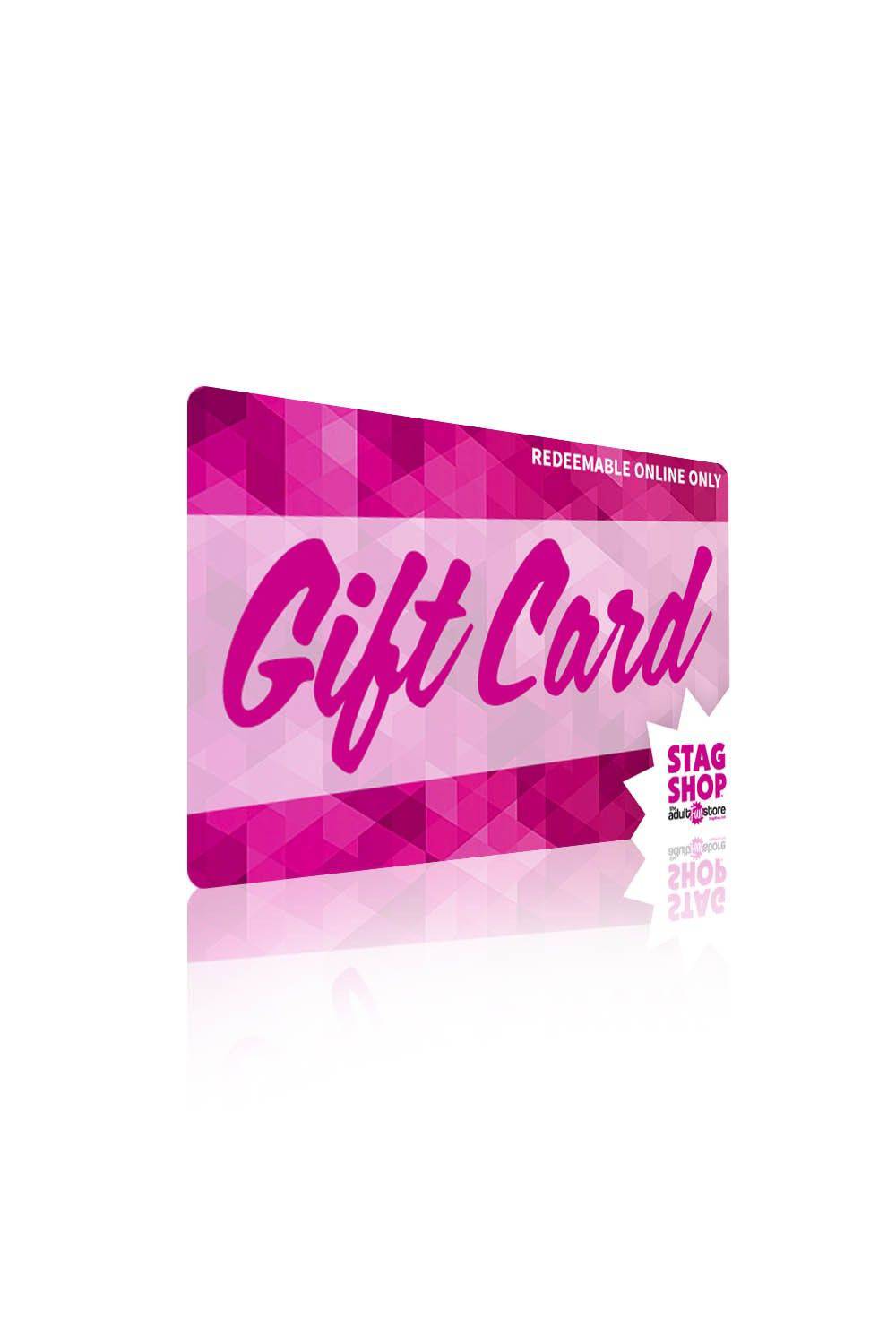Stag Shop Gift E-Card - Pink Gift Cards - Tophatter Daily Deals