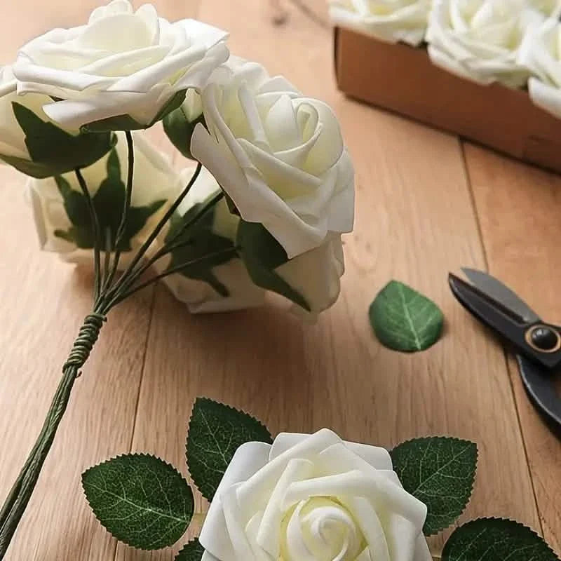 25-Pieces: Floroom Artificial Flowers Furniture & Decor - Tophatter Daily Deals
