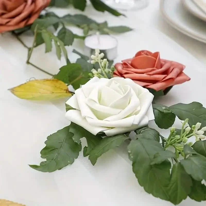 25-Pieces: Floroom Artificial Flowers Furniture & Decor - Tophatter Daily Deals