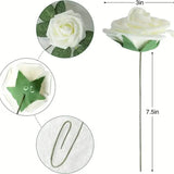 25-Pieces: Floroom Artificial Flowers Furniture & Decor - Tophatter Daily Deals