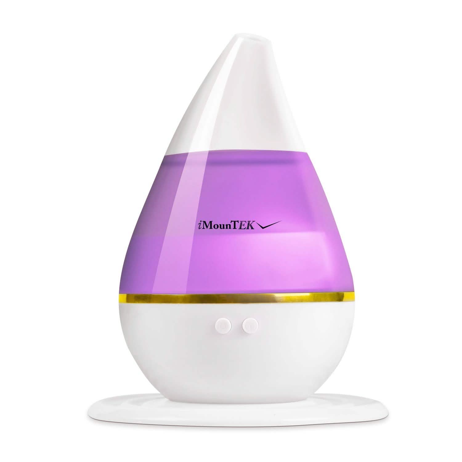 250 ML Cool Mist Humidifier with 7 Color Changeable LED Lights Health & Wellness - Tophatter Daily Deals