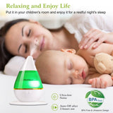 250 ML Cool Mist Humidifier with 7 Color Changeable LED Lights Health & Wellness - Tophatter Daily Deals