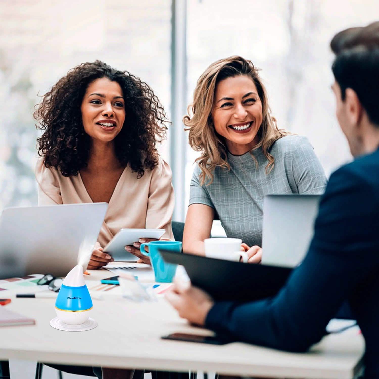 250 ML Cool Mist Humidifier with 7 Color Changeable LED Lights Health & Wellness - Tophatter Daily Deals