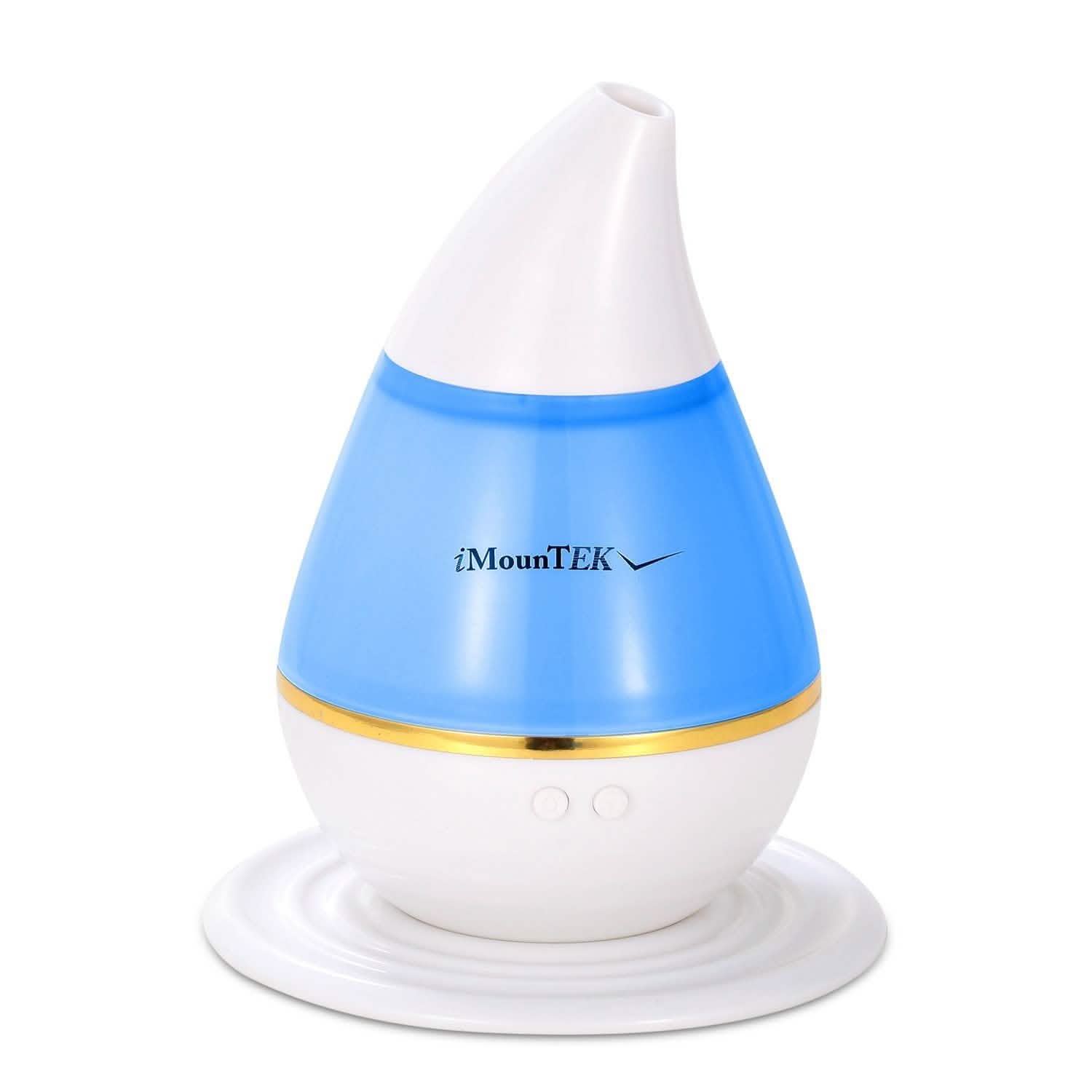 250 ML Cool Mist Humidifier with 7 Color Changeable LED Lights Health & Wellness - Tophatter Daily Deals