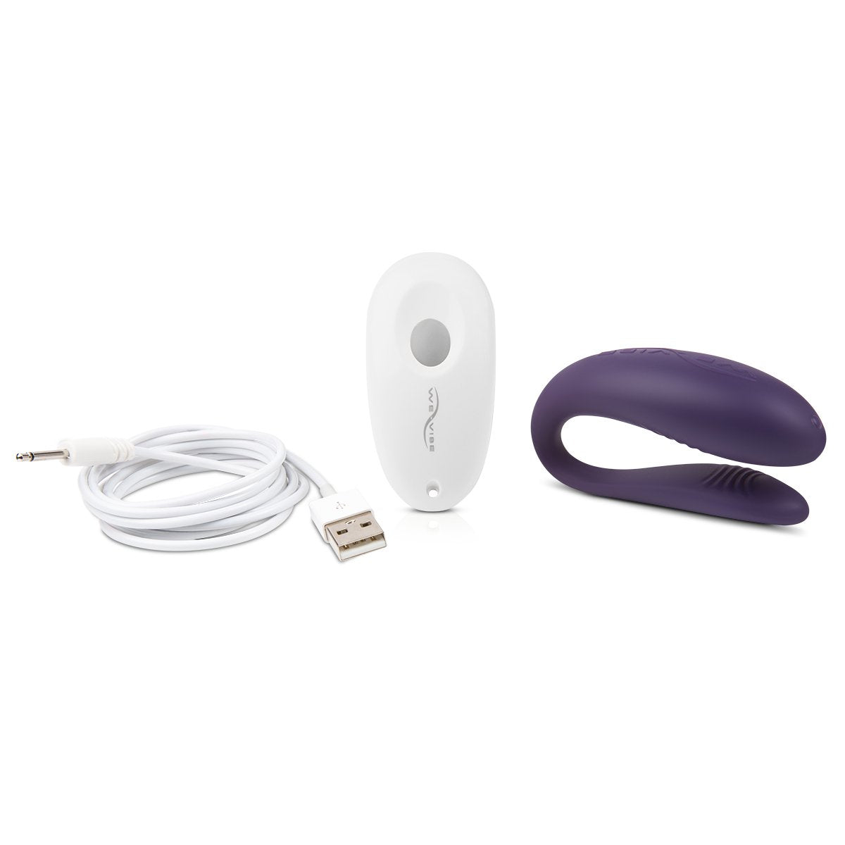 We-Vibe Unite Couples Vibrator in Purple Couples Vibrator - Tophatter Daily Deals