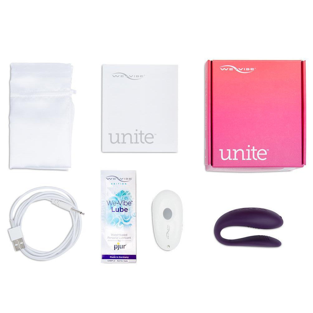 We-Vibe Unite Couples Vibrator in Purple Couples Vibrator - Tophatter Daily Deals