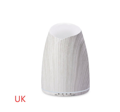 Aroma Diffuser Humidifier Household Air Purifier White wood grain UK 0 - Tophatter Daily Deals