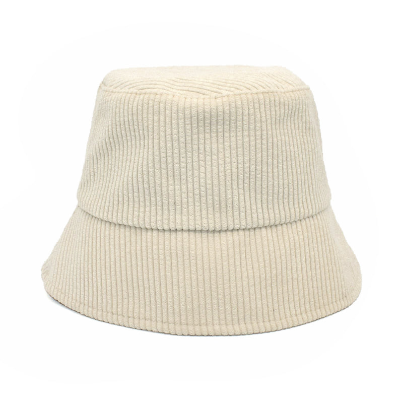 Corduroy Bucket Hats Cream Hats - Tophatter Daily Deals
