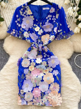 Women Short Sleeve Party Bodycon Prom Dress Mini Dresses - Tophatter Daily Deals