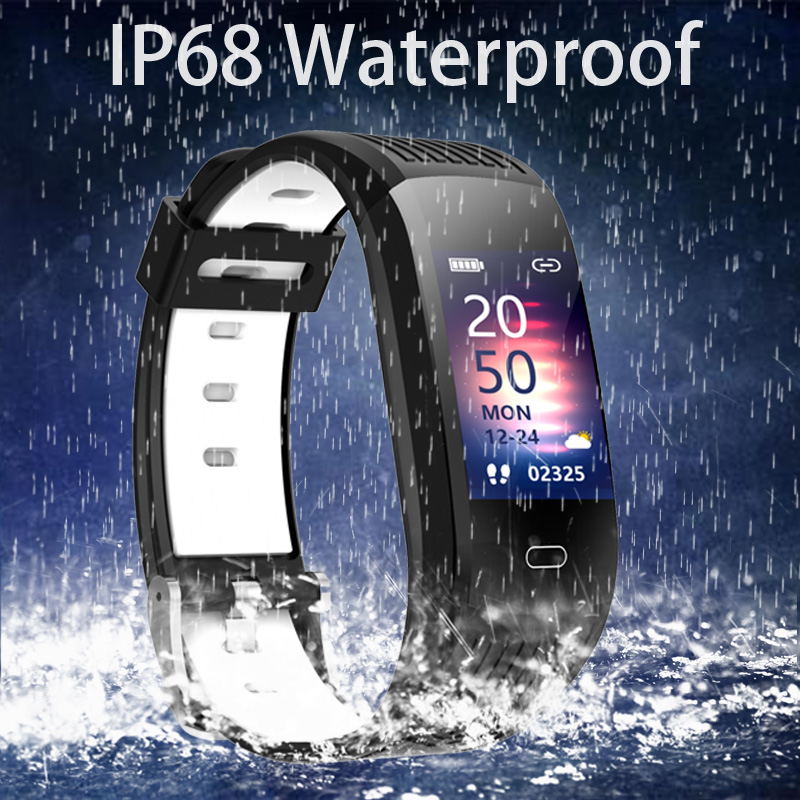 Bluetooth Smart Sports Bracelet Color Screen Electronic Watch 0 - Tophatter Daily Deals