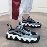 Breathable mesh shoes daddy shoes Blue3328 0 - Tophatter Daily Deals
